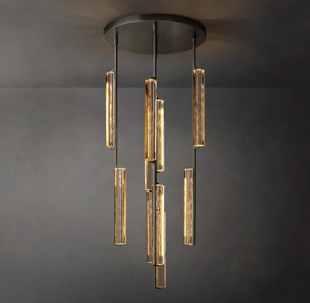 Audubon Crystal Round Chandelier 24"