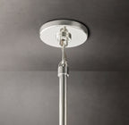 Boule De Cristal Clear Glass Oval Chandelier 72"