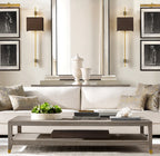 Vela Rectangular Bar Sconce - Rectangular Shade
