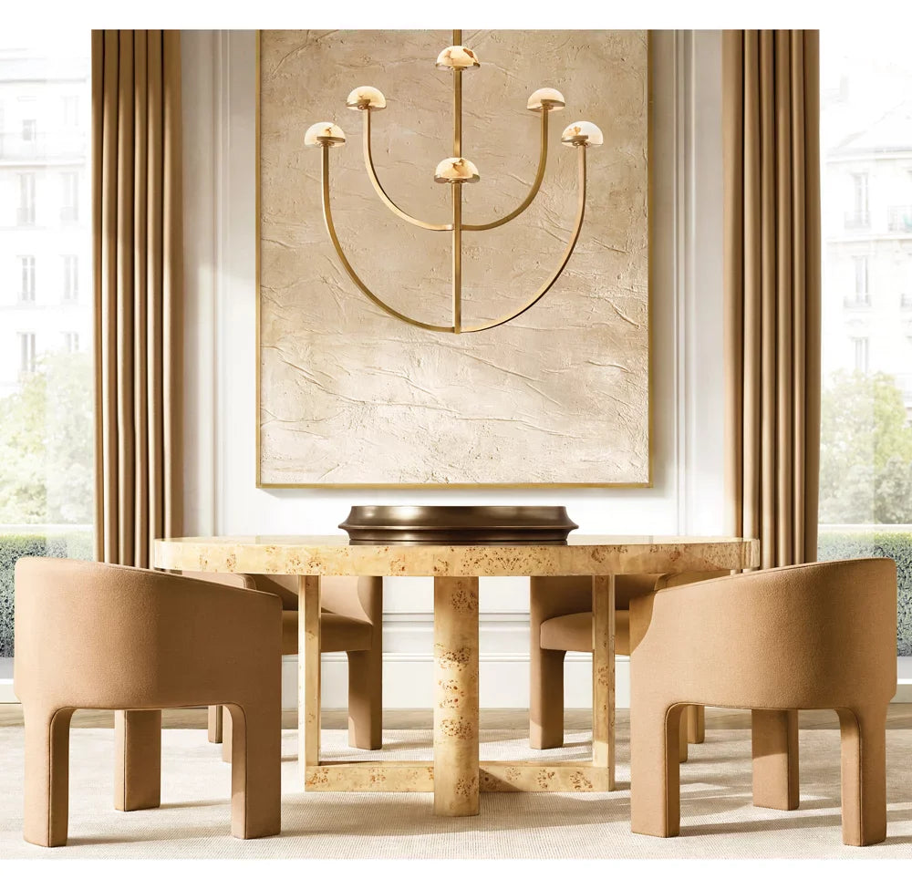 Pedra Round Chandelier 32"