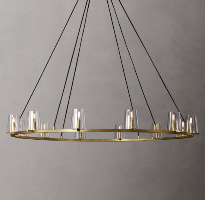 Pauillac Round Chandelier 60"