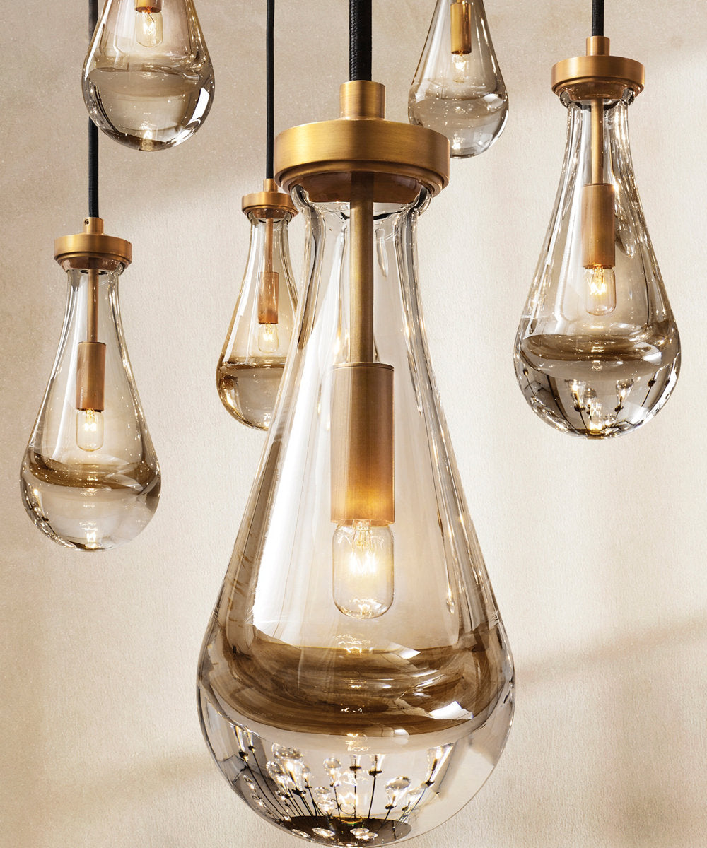 Rain Round Chandelier 36"