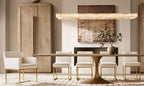 Rivage Lueur Rectangular Chandelier 72"