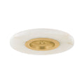 Alto 1-Light Semi Flush in Aged Brass 24L x 24W x 3.25H
