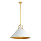 Charm 1-Light Chandelier in Soft White 30L x 30W x 21H