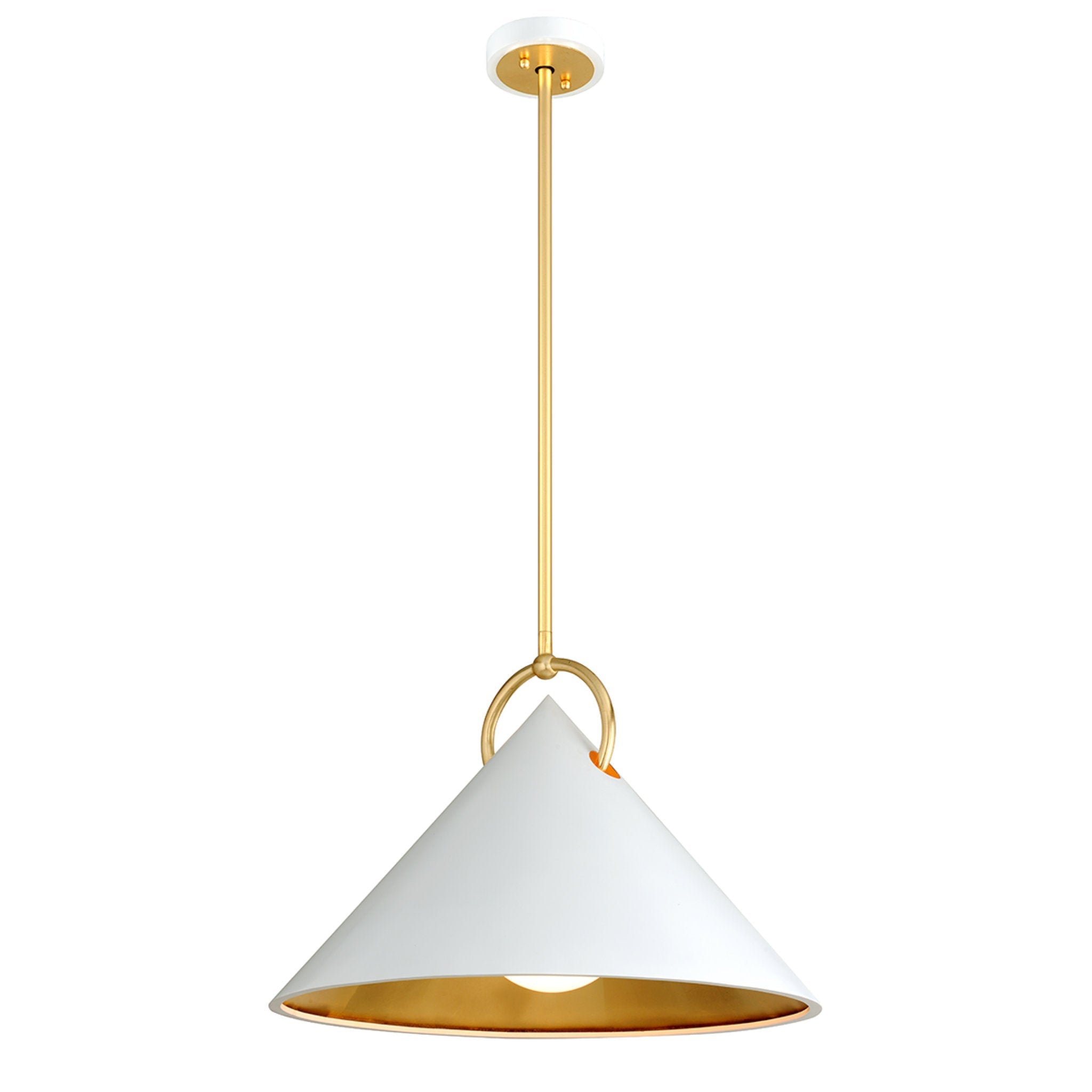 Charm 1-Light Chandelier in Soft White 30L x 30W x 21H