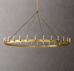 Camino Vintage Candelabra Round Chandelier 63"