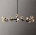Boule De Cristal Clear Glass Round Chandelier 60"