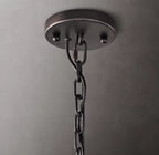 Harlow Calcite Round Chandelier 43"