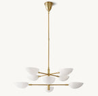 Graphic Chandelier 38"