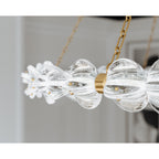Lindley 1-Light Chandelier in Aged Brass 54.5L x 54.5W x 4.625H