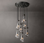 Rain Round Chandelier 18"
