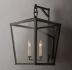 19th C. English Openwork Outdoor Sconce 28"