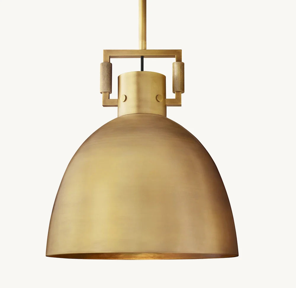 Machinist Metal Cloche Pendant