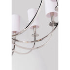 Mason 8-Light Chandelier in Aged Brass 26.5L x 26.5W x 22.5H