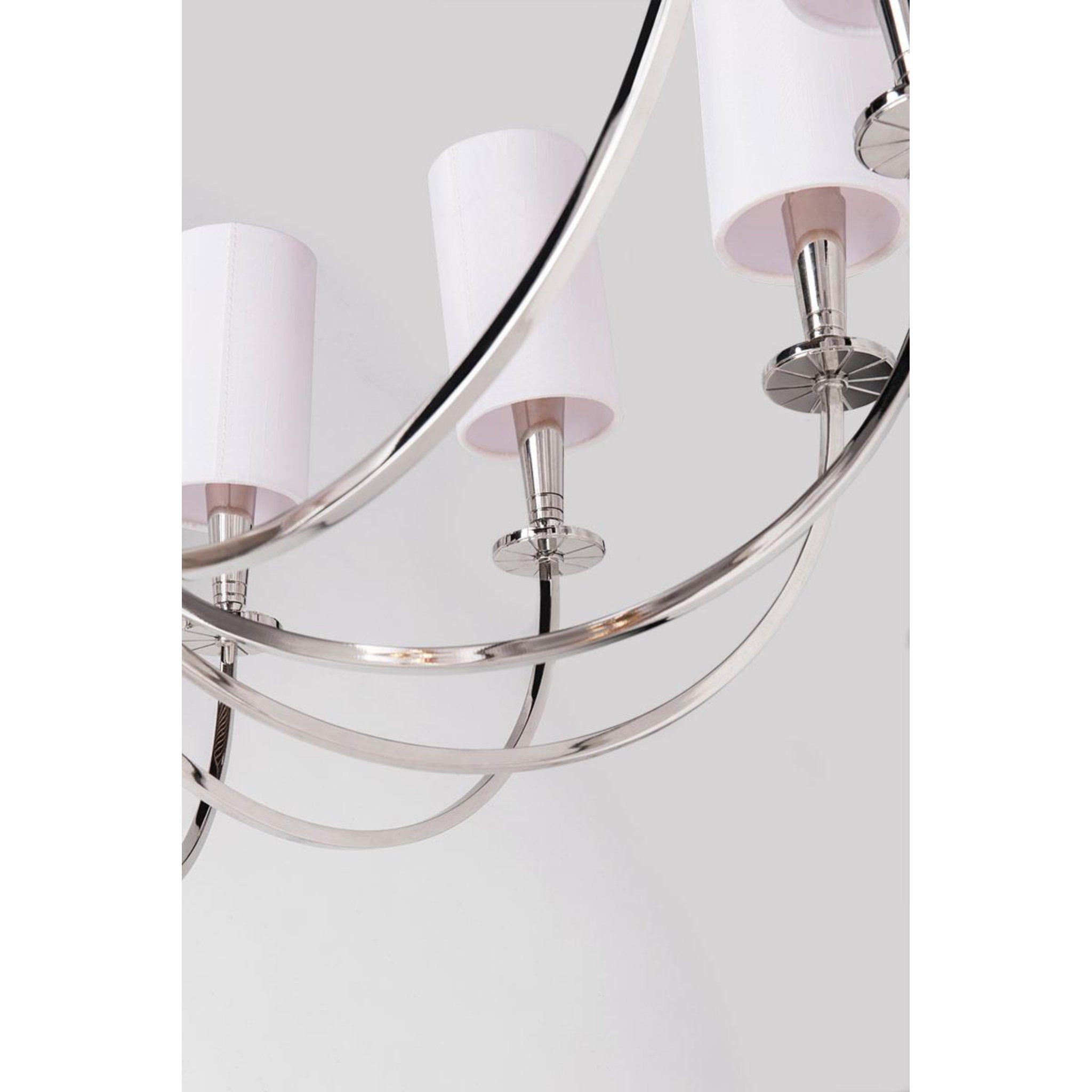 Mason 12-Light Chandelier in Aged Brass 34.5L x 34.5W x 27.25H