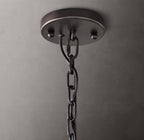 Harlow Calcite Round Chandelier 19"