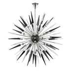 Sparta 18-Light Chandelier in Polished Nickel 48L x 48W x 48H
