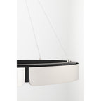 Tribeca 0-Light Chandelier in Aged Brass/Black 32.75L x 32.75W x 5H
