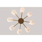 Astoria 16-Light Chandelier in Aged Brass 27L x 27W x 13.5H