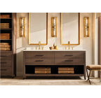 Savile Round Linear Sconce