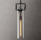 Machinist Glass Cylinder Pendant