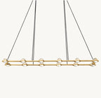 └clatant Rectangular Chandelier 72"