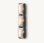 Harlow Calcite Triple Sconce