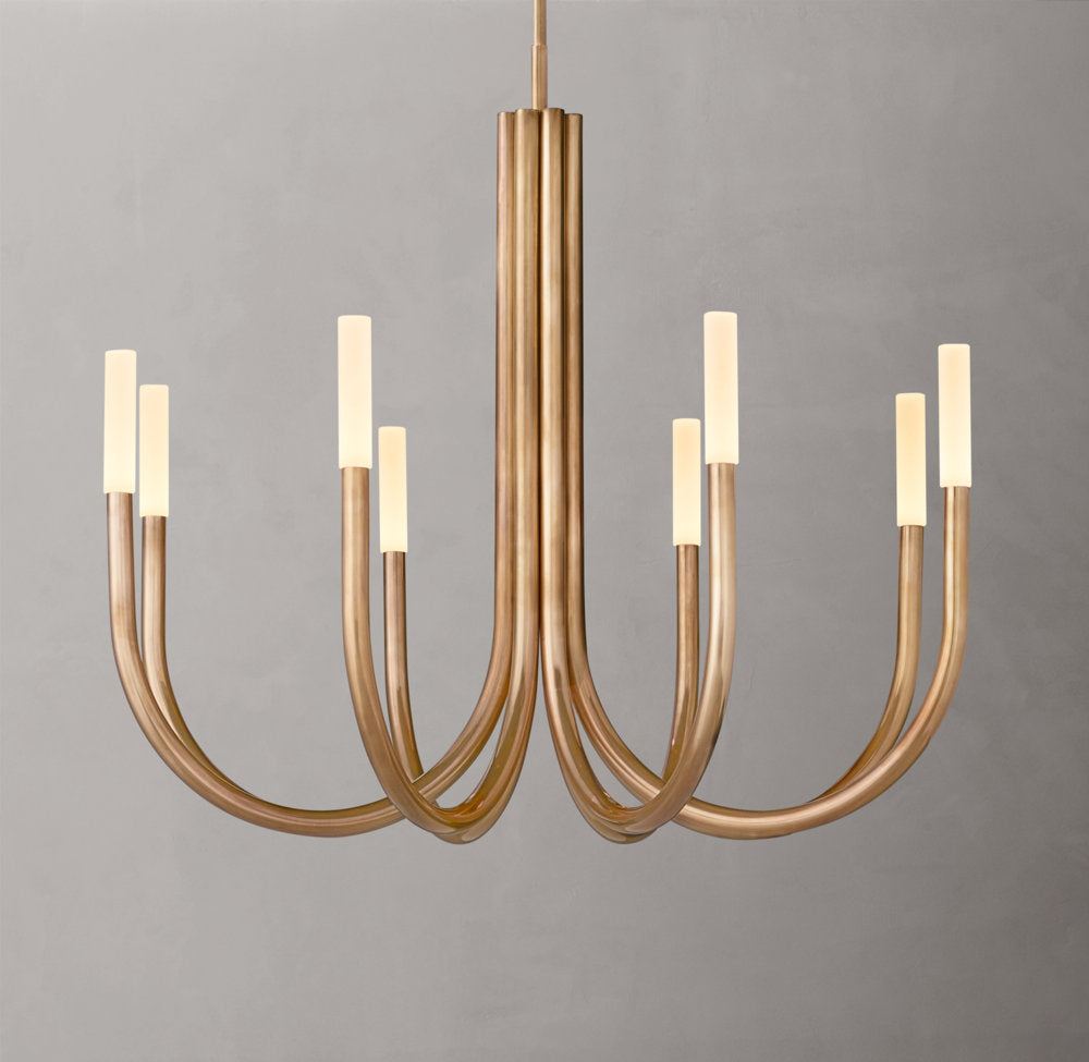Rousseau Round Chandelier 38"