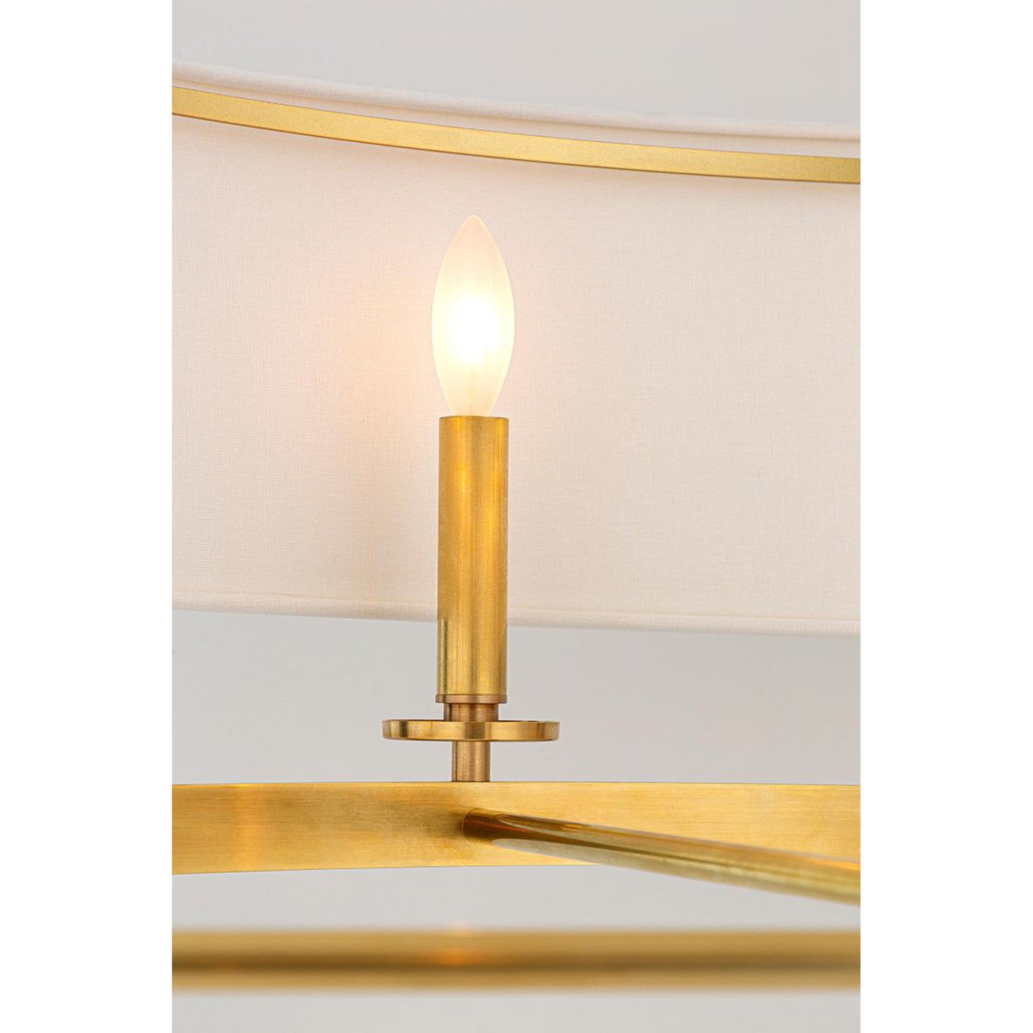 Durham 6-Light Chandelier in Aged Old Bronze 30.75L x 30.75W x 12H