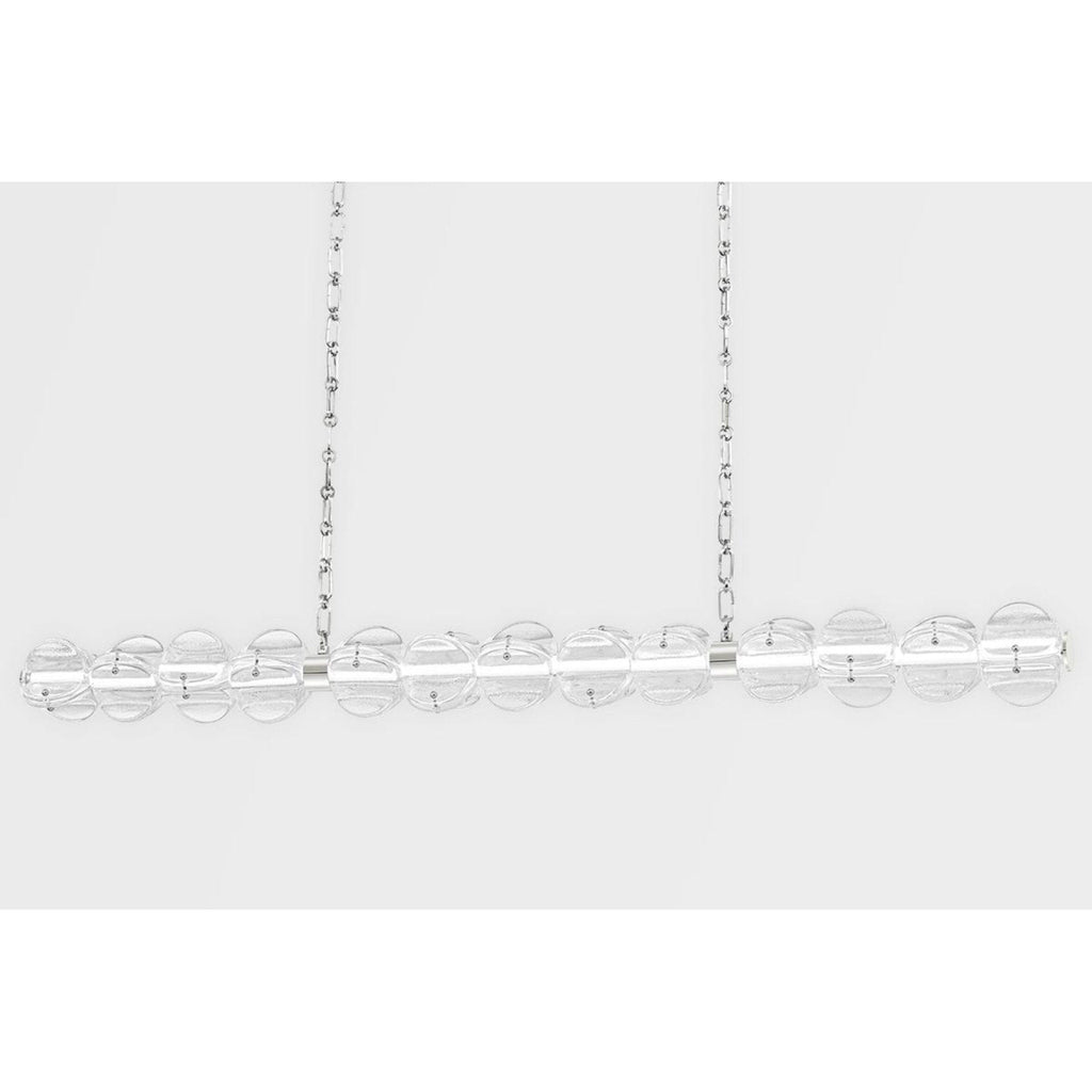 Lindley 1-Light Chandelier in Polished Nickel 40L x 40W x 4.625H