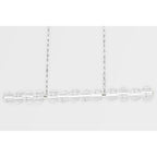 Lindley 1-Light Chandelier in Polished Nickel 40L x 40W x 4.625H