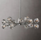 Boule De Cristal Clear Glass Round Chandelier 36"