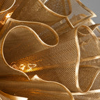 Pulse 20-Light Chandelier in Gold Leaf 45.5L x 45.5W x 44H