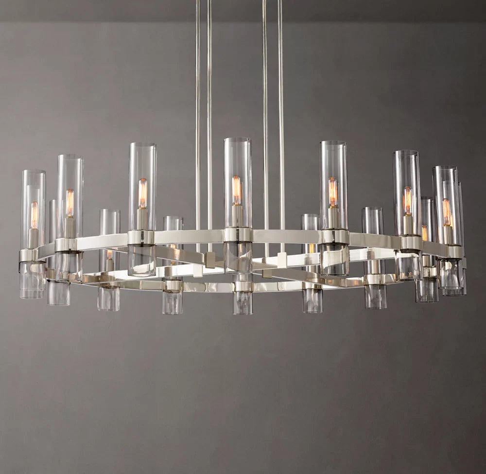 Ravelle Round Chandelier 48"