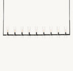 Ravelle Linear Chandelier 73"