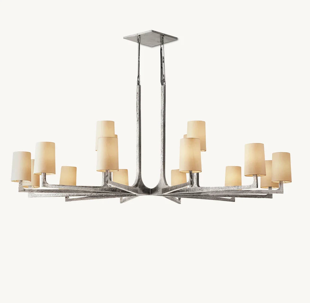 Wright Round Chandelier 60"