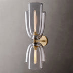 Blom Clear Glass Cloche Grand Sconce