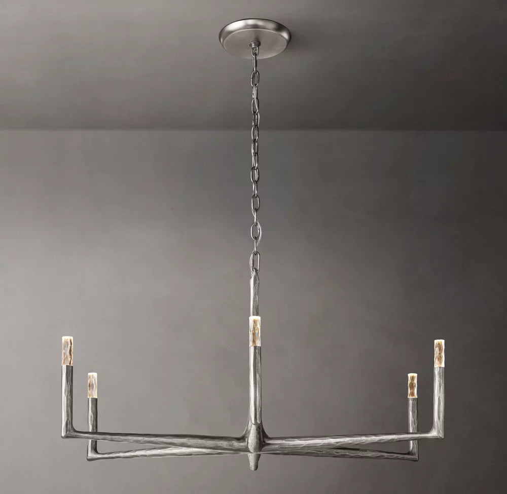 Thaddeus Round Chandelier 48"