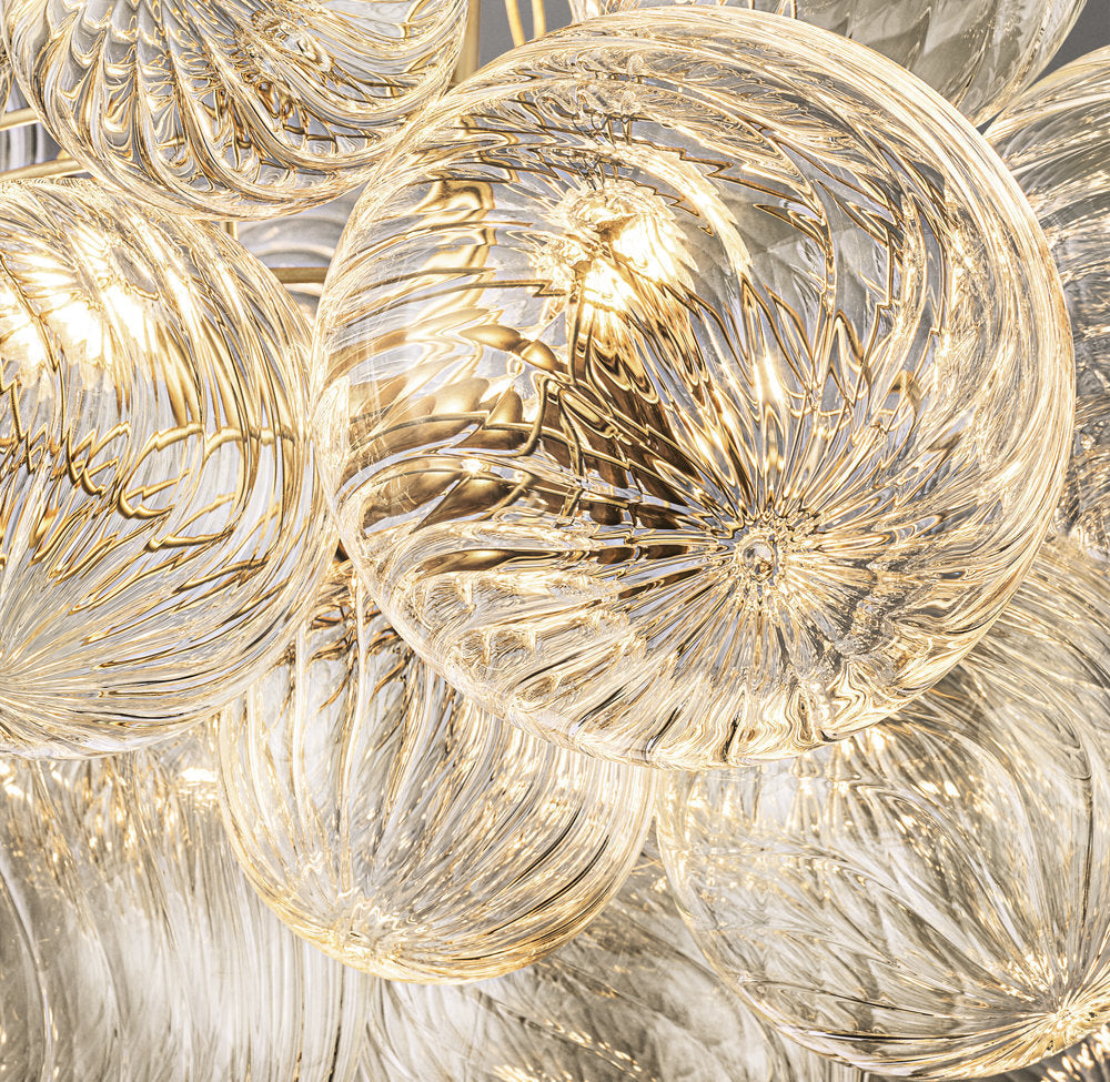 Talia Round Chandelier 33"
