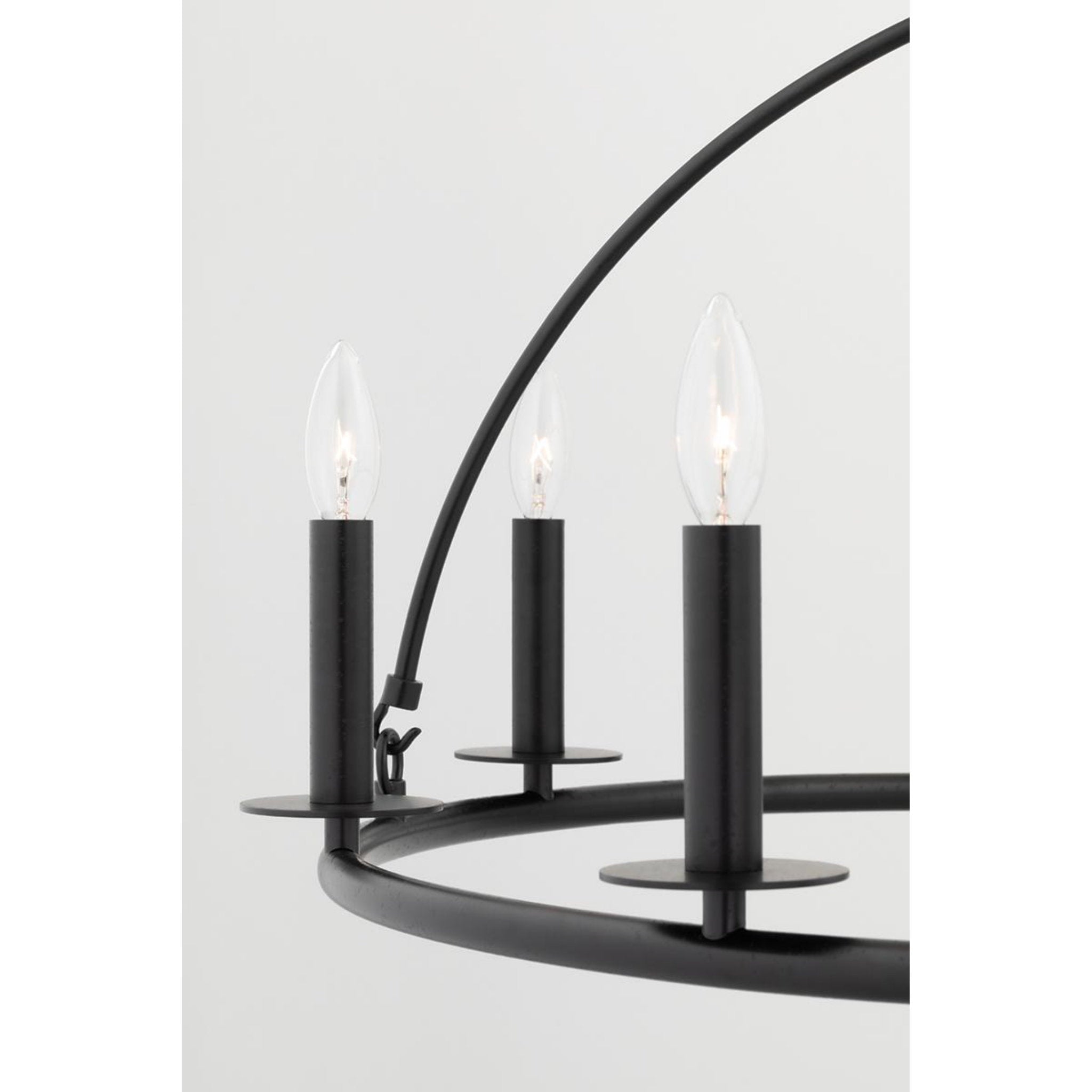 Howell 20-Light Chandelier in Aged Iron 47L x 47W x 42.25H