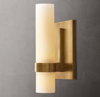 Ravelle Milk Glass Sconce 12"