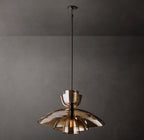 Blom Amber Glass Cloche Grand Pendant