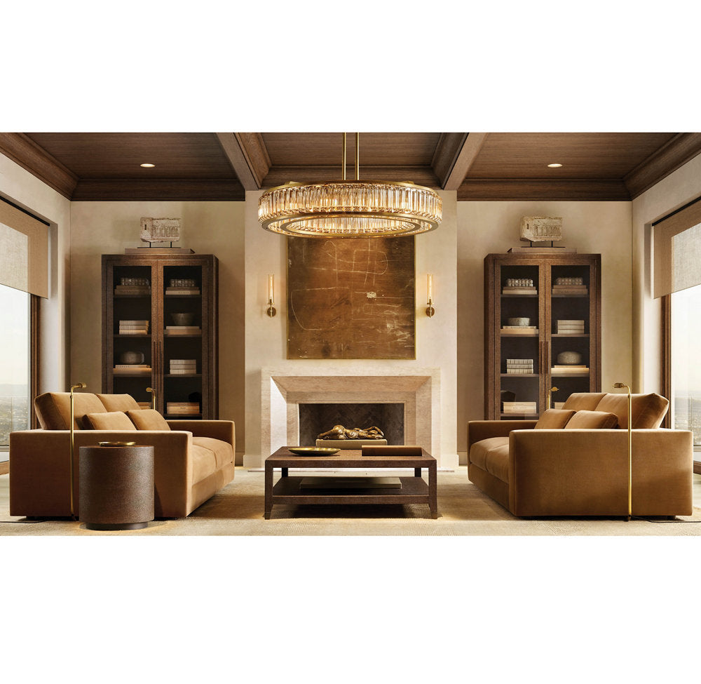 Maurier Round Chandelier 37"