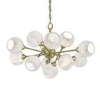 Alabaster Globes 12 Light Chandelier