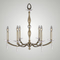 Kensington 26 Inch 6 Light Chandelier