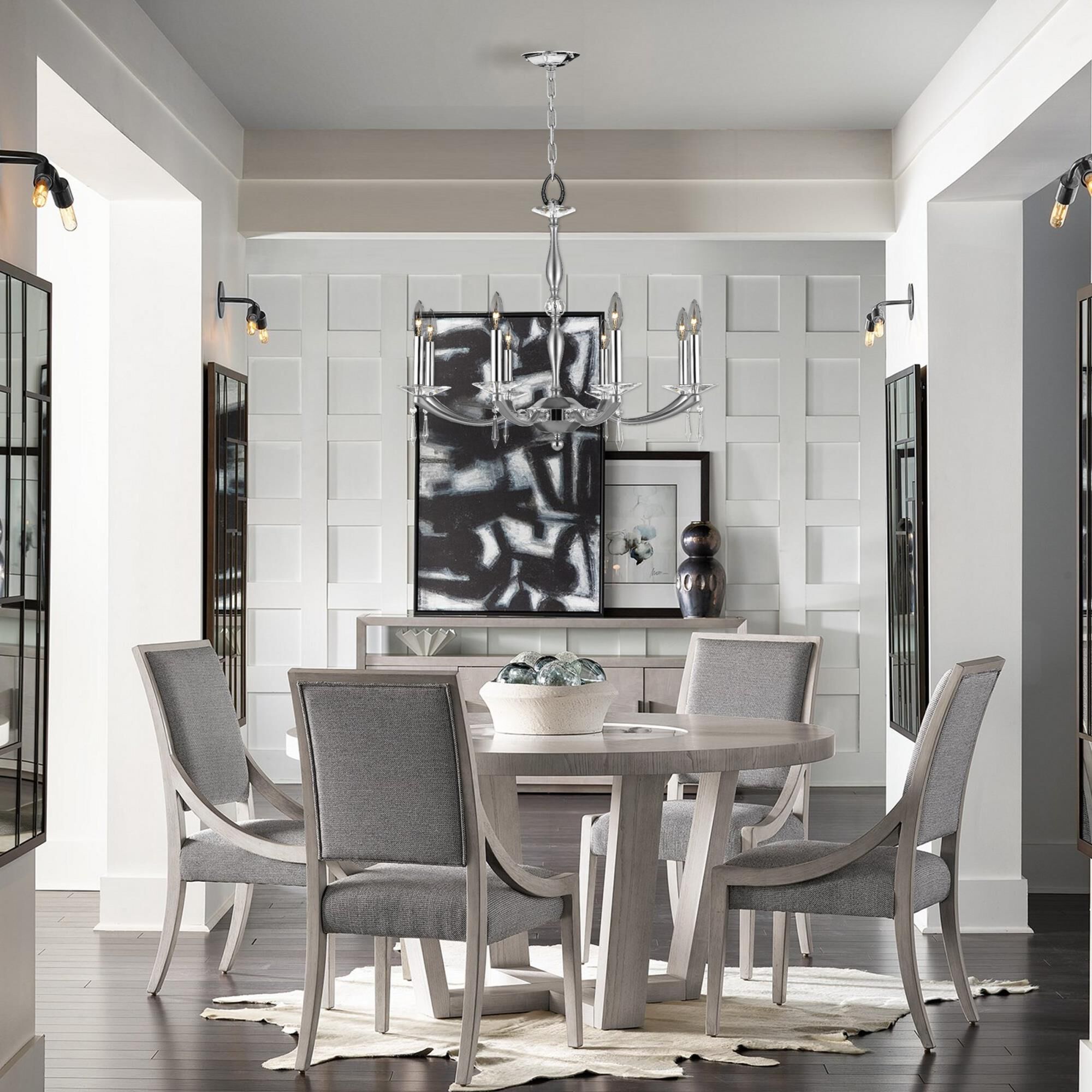 Kensington 29 Inch 8 Light Chandelier