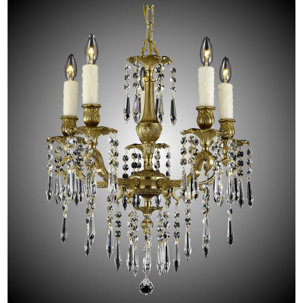 Parisian 5 Light Mini Chandelier