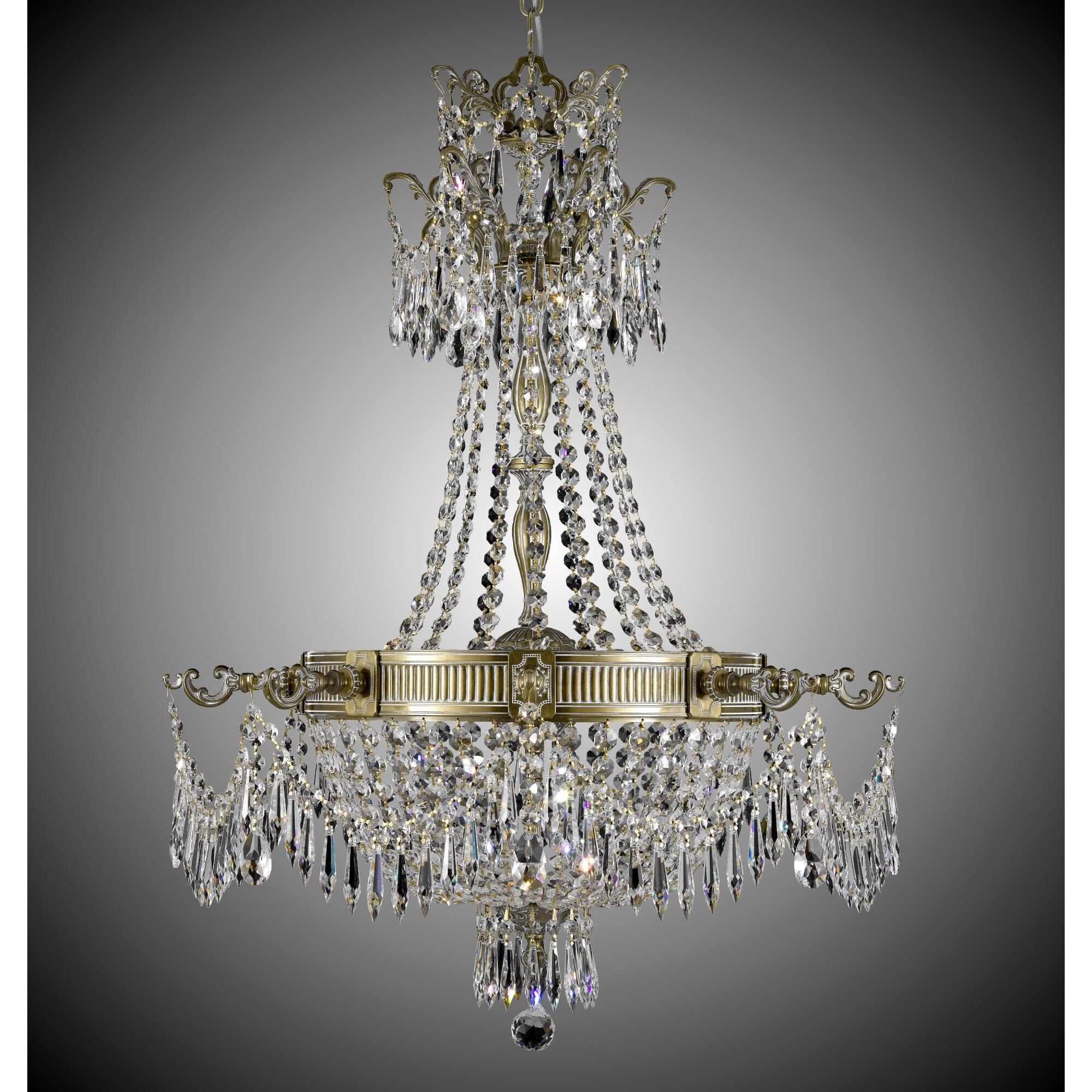 Valencia 27 Inch 8 Light Chandelier