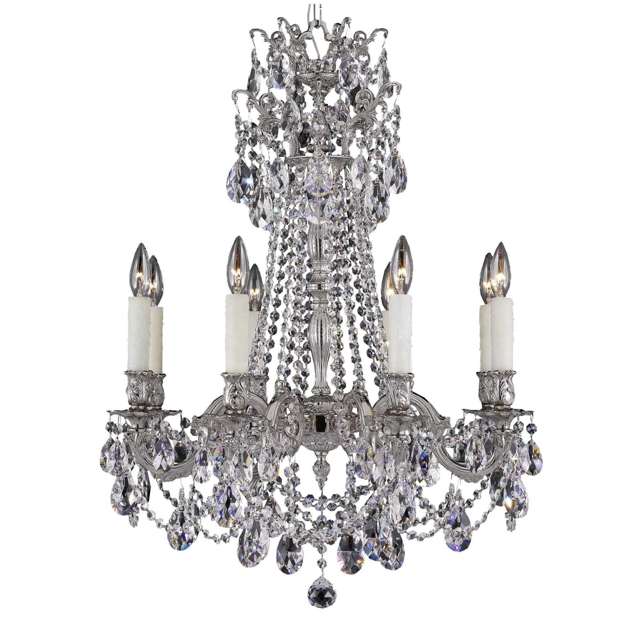 Biella 24 Inch 8 Light Chandelier
